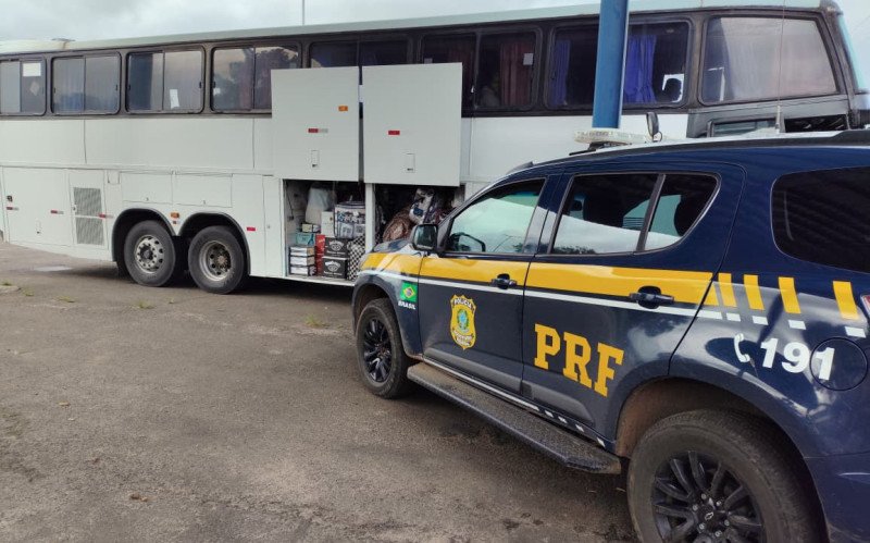 Motorista e passageiros de ônibus são presos em Rosário do Sul neste sábado (29)