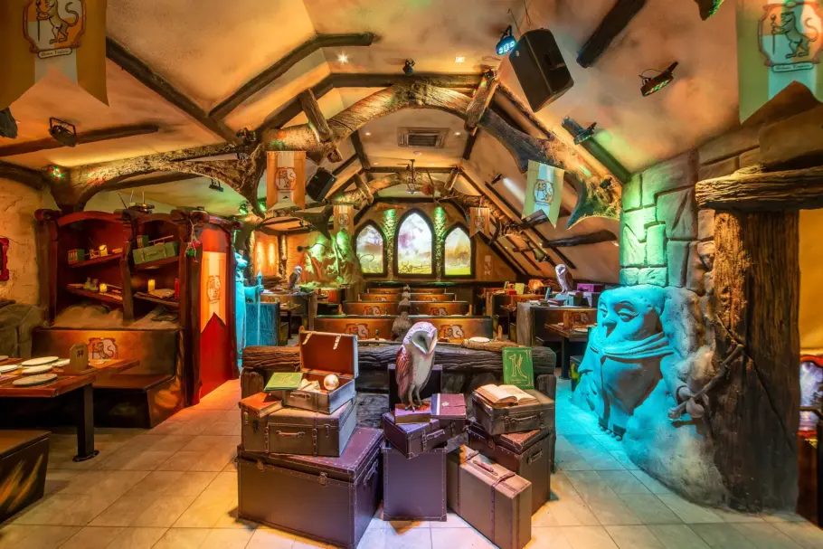 Interior da Hector Pizzaria
