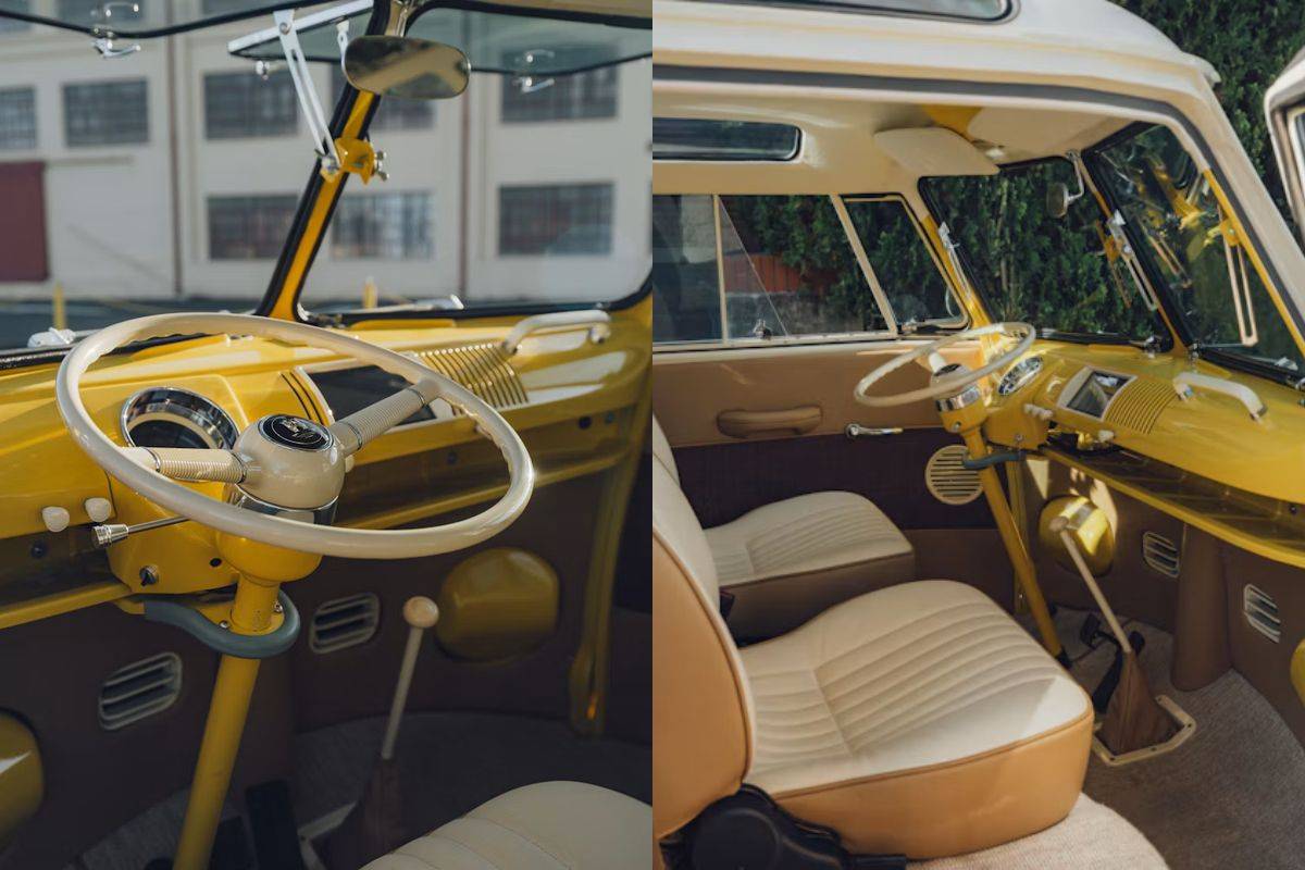 Kombi eletrica Veja os detalhes do carro classico modernizado