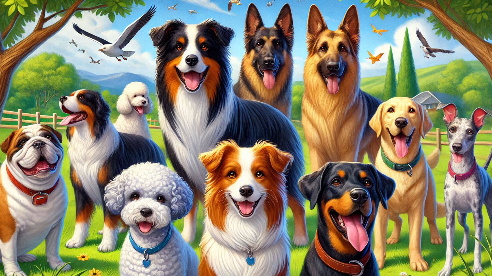 7 cães mais inteligentes do mundo