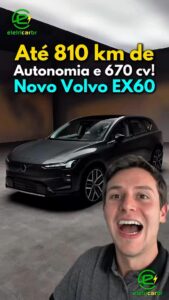 ⚡CONFIRMADO PARA O SEGUNDO SEMESTRE: Versão Brasileira Com 95 kWh e mais de 600 km de Autonomia (WLTP)⚡️ 🔌O grande salto está na recarga: graças à nova arquitetura elétrica e térmica, o EX60 pode recuperar até 340 km em cerca de 10 minutos em carregadores ultrarrápidos e fazer de 10% a 80% em aproximadamente 19 minutos, aproximando a experiência elétrica da lógica do abastecimento a combustão. A base disso é a combinação de cell-to-body com mega casting, que torna a bateria parte estrutural do chassi, reduz peso, aumenta rigidez e melhora a eficiência 🔋Na prática, o EX60 se distancia totalmente do XC60 híbrido vendido hoje no Brasil. Aqui não há mais motor a combustão nem sistemas auxiliares: tudo funciona como um ecossistema elétrico integrado. A versão P10 AWD entrega 510 cv, 72,4 kgfm de torque, faz 0–100 km/h em 4,6 s e usa uma bateria de 95 kWh. O SUV mede 4,80 m, tem entre-eixos de 2,97 m e porta-malas de 523 litros 🎯O modelo também inaugura a nova fase de “carro definido por software” da Volvo, com o sistema HuginCore, chips NVIDIA e Qualcomm, integração com o Gemini do Google e atualizações contínuas. Em segurança, estreia o cinto multi-adaptativo e novos sistemas de monitoramento interno e externo 🇸🇪Produzido na Suécia a partir de 2026, o EX60 já está confirmado para o Brasil no mesmo ano e se posiciona como a base da estratégia elétrica da Volvo para a próxima década 👉E aí, curtiu o novo Volvo EX60? Compraria?