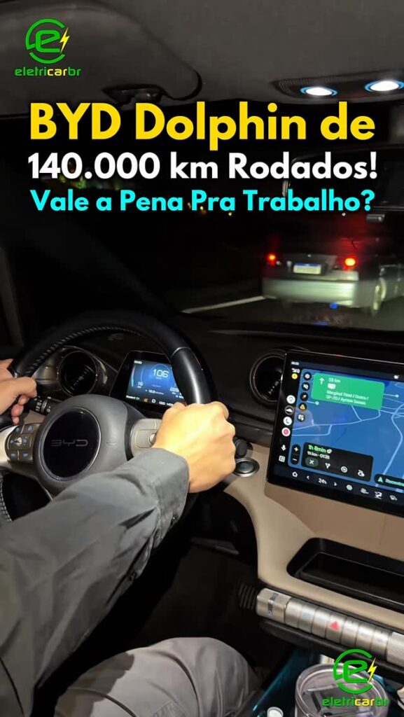 BYD Dolphin de 140.000 KM Rodados! E aí, vale pra Trabalho? ⚡️ | Eletricarbr | Facebook