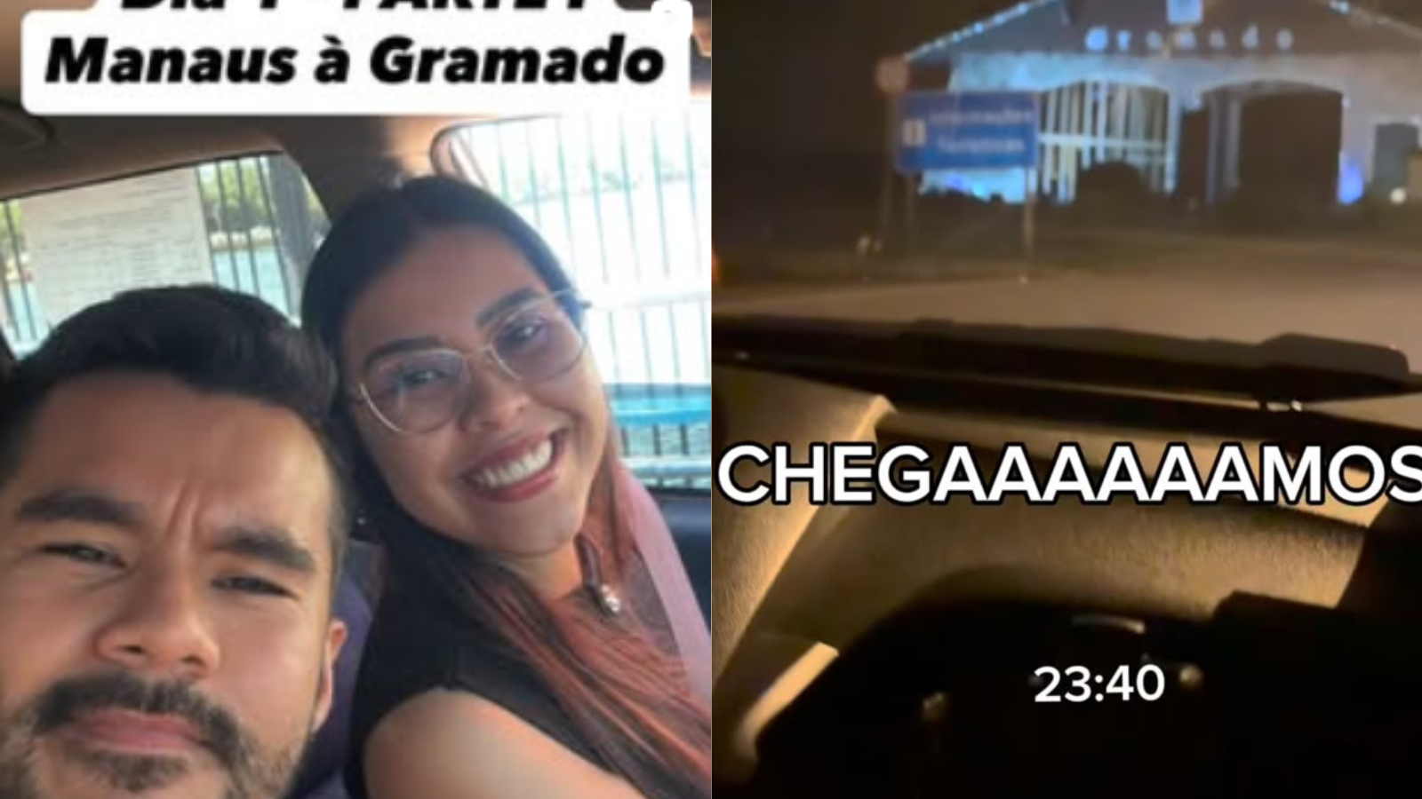 Casal de Manaus chega a Gramado e revela gastos da viagem