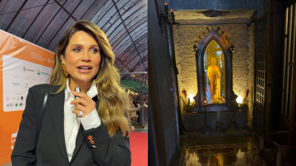 Flávia Alessandra se encanta com restaurante histórico em Gramado: “De 1917”