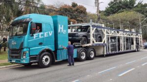 GWM testa caminhão elétrico movido a hidrogênio no Brasil
