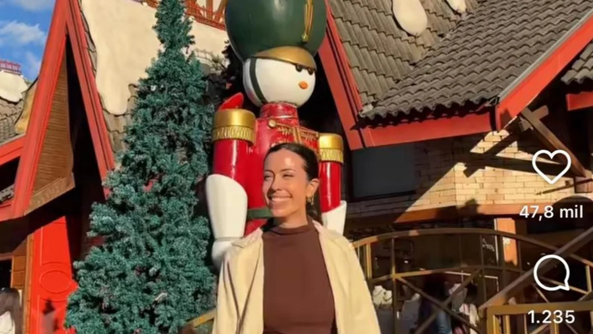 Influenciadora argentina com 5 milhões de seguidores recomenda Gramado como destino de Natal
