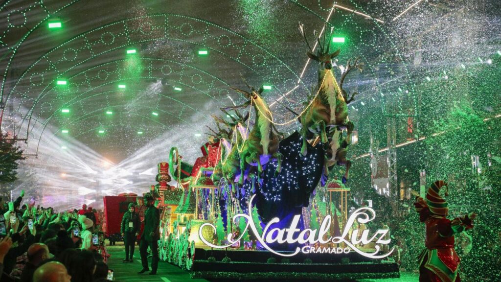 Natal Luz de Gramado começa com mais de 400 atrações até janeiro